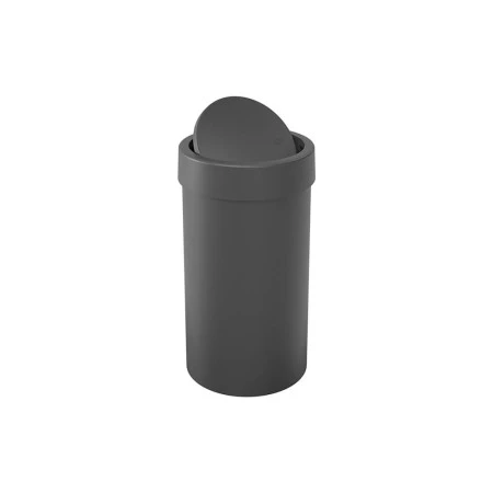 Lixeira com tampa basculante Coza 9 litros preto