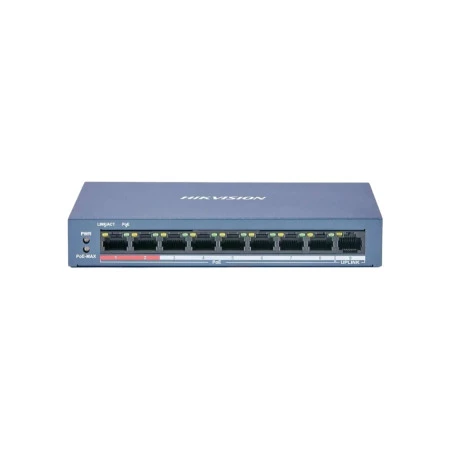 SWITCH HIKVISION 9 PORTAS 10/100 POE DS-3E1309P-EI/M