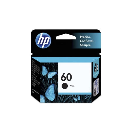 Cartucho HP 60 Preto (CC640WB) 4,5ML