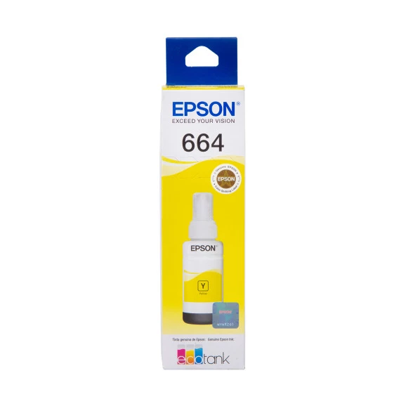 Refil de Tinta T664420 Amarelo Epson