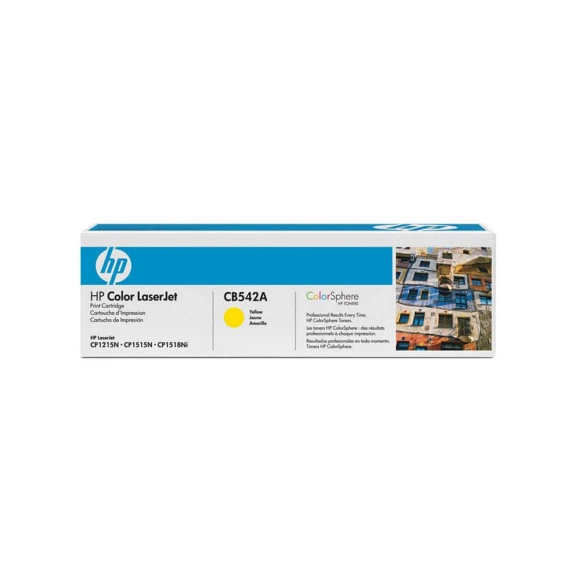 TONER HP CB542A LASERJET P1515N/CP1215/1312 YELLOW