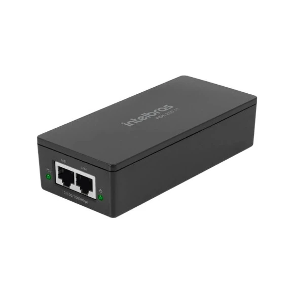 INJETOR POE INTELBRAS 200AT 802.3AF/AT GIGABIT ETHERNET 