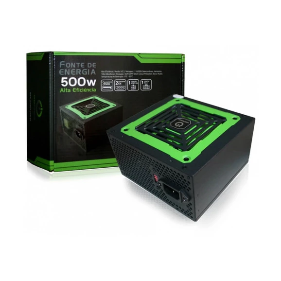 Fonte 500 wats reais ATX One Power 