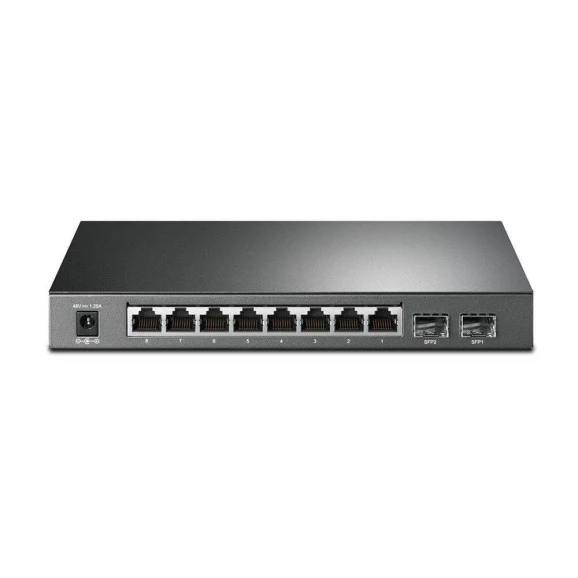Switch Tp-Link 8 portas 10/100/1000 POE+ T1500G-10PS