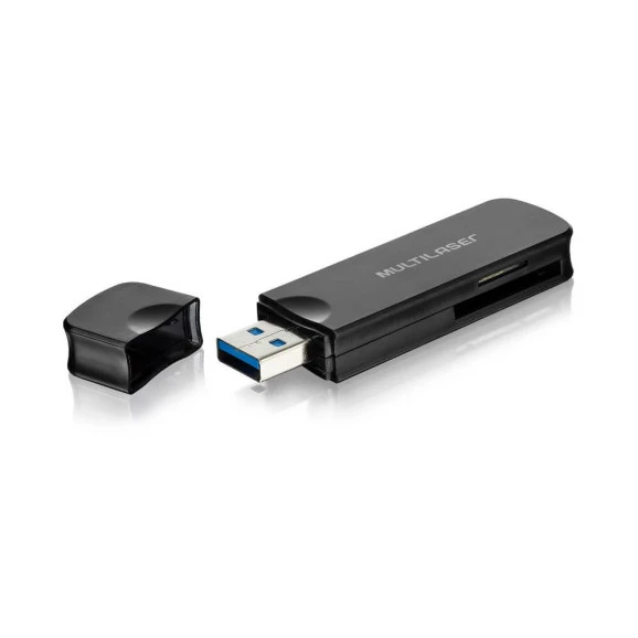LEITOR CARTÃO MEMÓRIA MULTILASER USB AC290