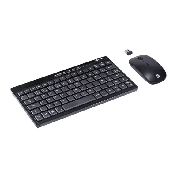 Kit teclado e mouse Dynamic Flat Vinik sem fio ABNT2/1200DPI