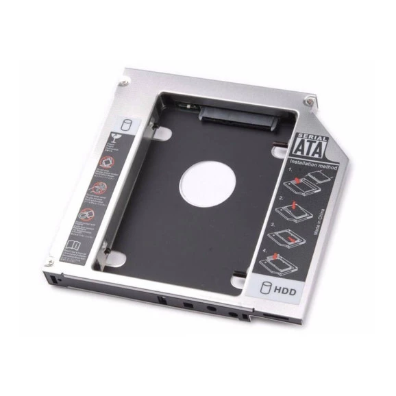 ADAPTADOR DVD P/ HD OU SSD NOTEBOOK DRIVE CADDY 9,5MM LENOVO 