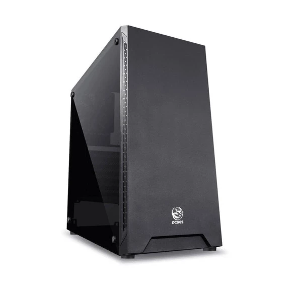 Gabinete mid tower Pcyes Mars LED RGB 