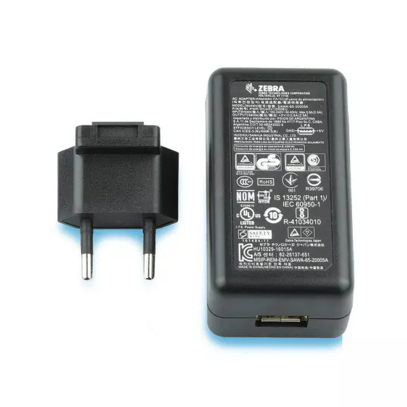 FONTE DE ALIMENTAÃÃO ZEBRA TC20 USB