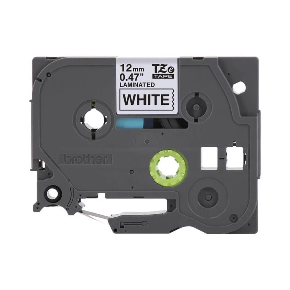 FITA BROTHER TZ231 P/ROTULADOR PT1650 12MM PRETO/BRANCO