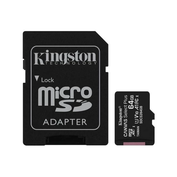 CARTÃO DE MEMÓRIA 64GB KINGSTON SDCS2-64GB