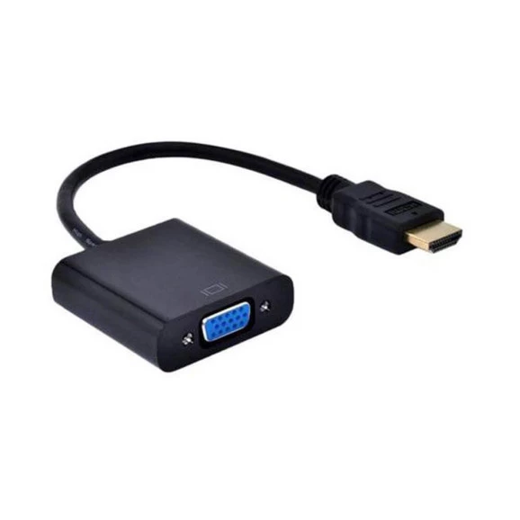 ADAPTADOR CONVERSOR  HDMI X VGA 20CM