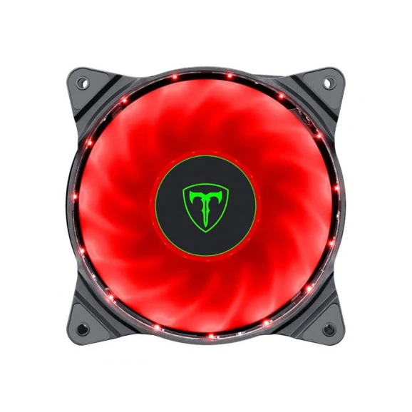 COOLER P/GABINETE T-DAGGER T-TGF300-R LED VERMELHO