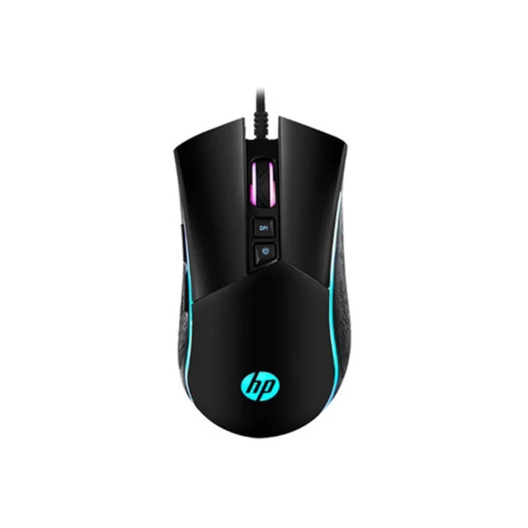 Mouse Gamer HP Gaming M220, RGB, 7 Botões, 4800 DPI 