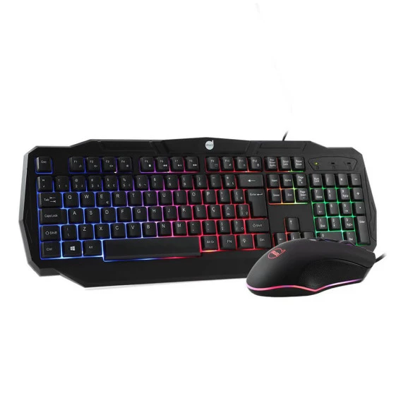 Kit Teclado e Mouse Gamer Battlefire Revolution Dazz