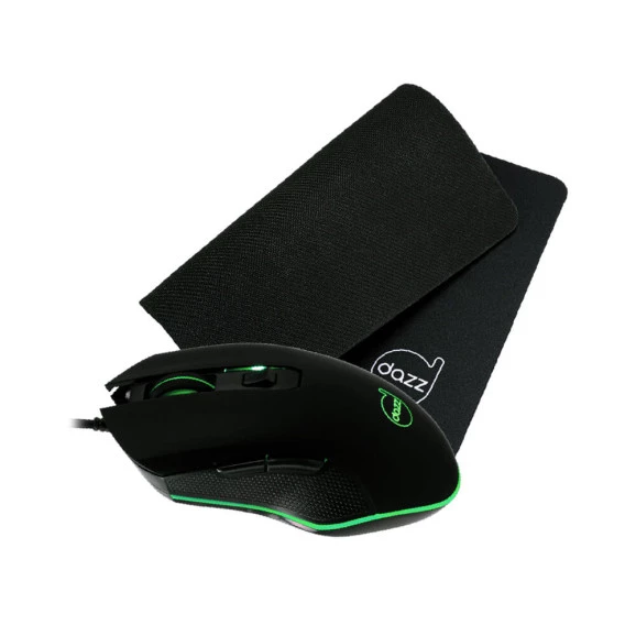 Kit mouse e mouse pad Death Fire Gamer Dazz 