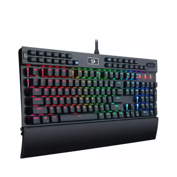 Teclado mecÃ¢nico gamer Redragon Yama preto