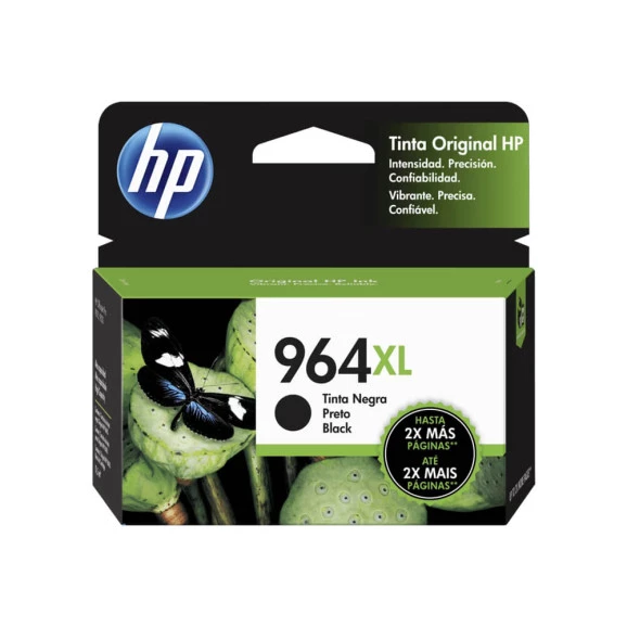 Cartucho HP 3JA57AL 964XL preto 