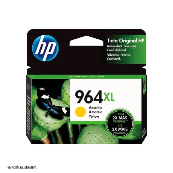 CARTUCHO HP 3JA56AL AMARELO (964XL)