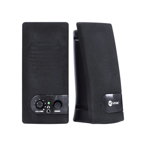 CAIXA DE SOM VINIK 2.0 6W RMS PRETO VS-202