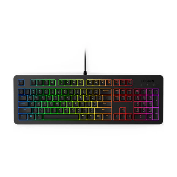Teclado gamer Lenovo Legion K300 RGB inglês