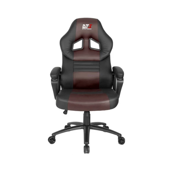 Cadeira gamer DT3sports GTS preto/marrom