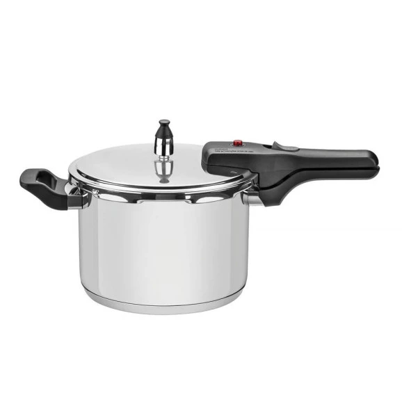 Panela de pressão Tramontina Brava 4,5 litros aço inox