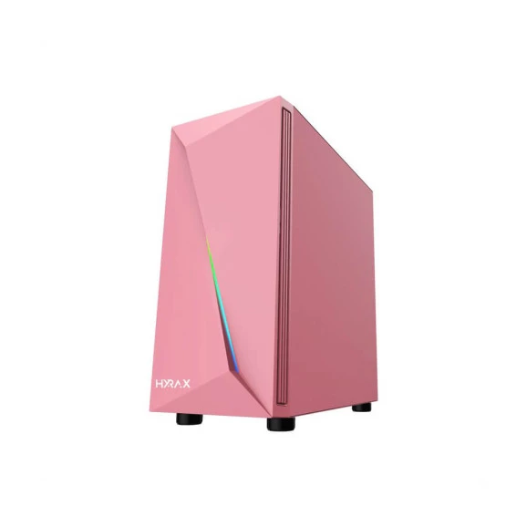Gabinete gamer Motospeed Hyrax rosa