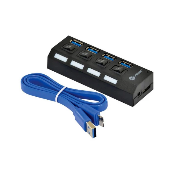 HUB 4 PORTAS USB 3.0 HUV-50 VINIK - 32282