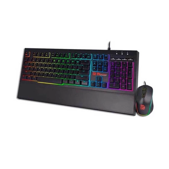  Kit gamer de teclado e mouse Thermaltake Challenger Elite