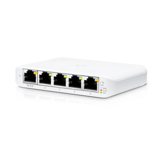 Switch Uniquiti 5 portas Unifi USW-Flex-Mini
