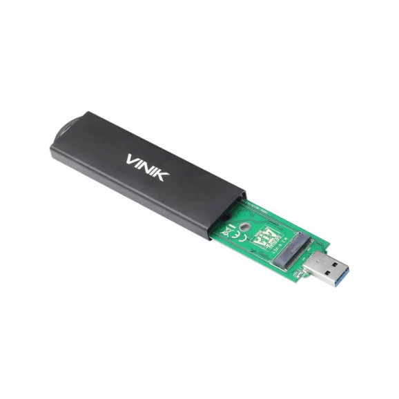 Gaveta externa para SSD Vinik M.2 USB A e USB C CSM2-USBAC