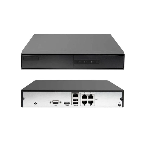 Gravador DVR Hikvision 4 canais IP DS-7104NI-Q1/4P/M