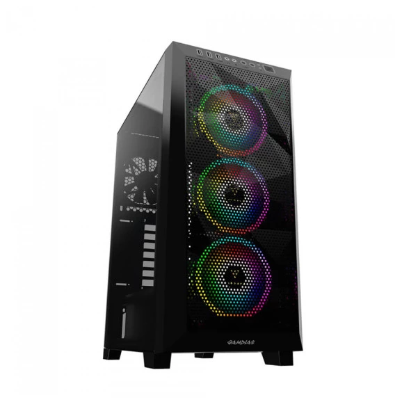 Gabinete gamer Gamdias Athena M1 sem Fans