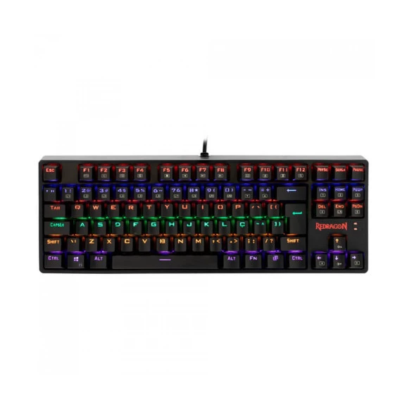 Teclado gamer mecânico Redragon DAKSA K576R-1 switch vermelho