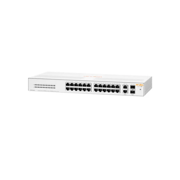 Frente Switch HP Aruba 26 portas 10/100/1000 R8R50A 26G 2SFP