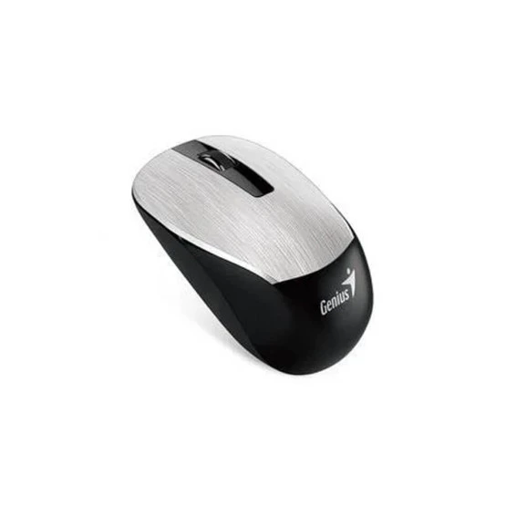 Mouse sem fio Genius NX-7015 prata metalizado