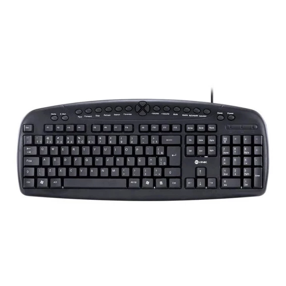 TECLADO USB VINIK MULTIMIDIA DYNAMIC DT140 - 28416 