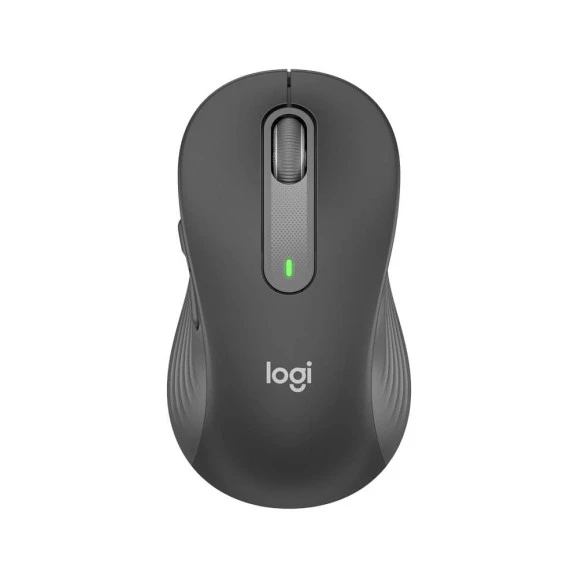 Visão superior Mouse Logitech Signature M650 L Grafite Sem Fio 910-006231
