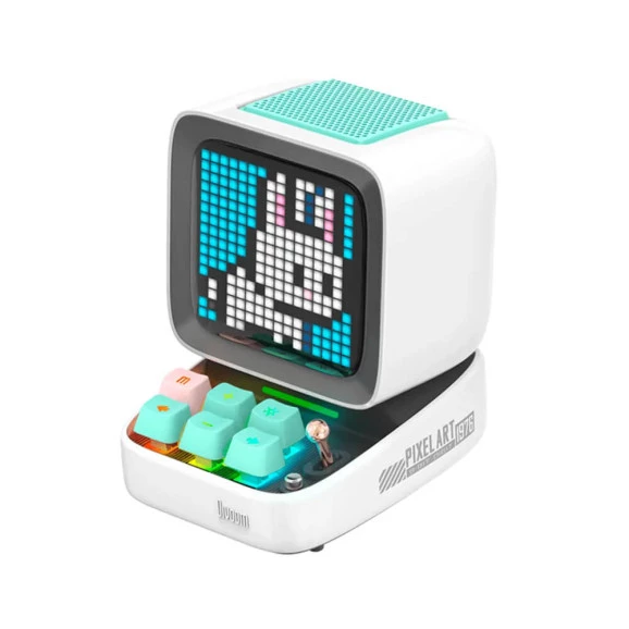 Caixa de som Gamer Ditoo Pro 5.0 Divoom 15W Branca
