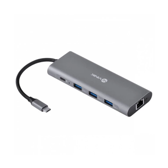 HUB VINIK USB TIPO C 9 EM 1 C/ 3 USB 3.0- HC-9