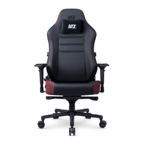 Frente com almofada Cadeira Gamer DT3 Sports Nero Syrah com Apoio Lombar 4D