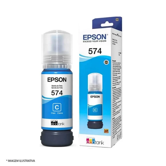 REFIL DE TINTA EPSON T574220 L8050 CIANO 70ML