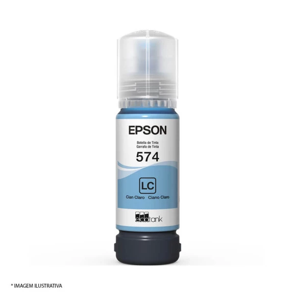 REFIL DE TINTA EPSON T574520 L8050 CIANO CLARO 70ML