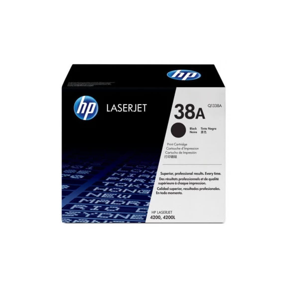 Toner HP Q1338A laserjet preto