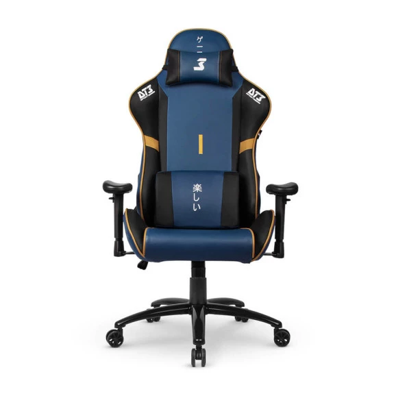Frente e almofadas Cadeira Gamer Tanoshii V2 DT3 Sports Azul
