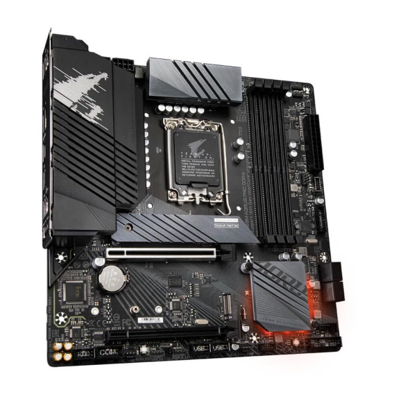 Placa Mãe I5/I7/I9 Gigabyte Aorus Pro B660M DDR4 12/13 Geração