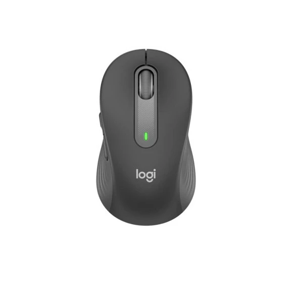 Visão de cima Mouse Signature M650 Logitech Sem Fio Preto 910-006250