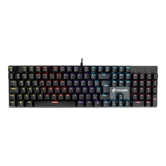 Visão superior TECLADO GAMER MECANICO OEX HOWL TC702 PRETO -50.0029