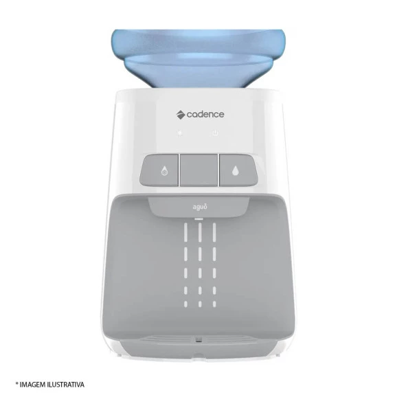 Frente Bebedouro Aguô Cadence Bivolt Branco BEB110